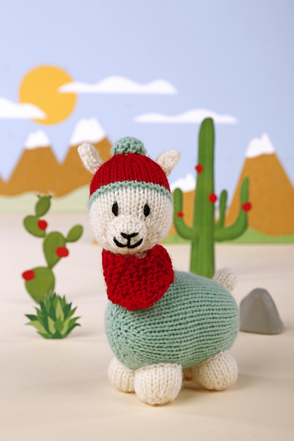 Gabriel the Christmas Alpaca