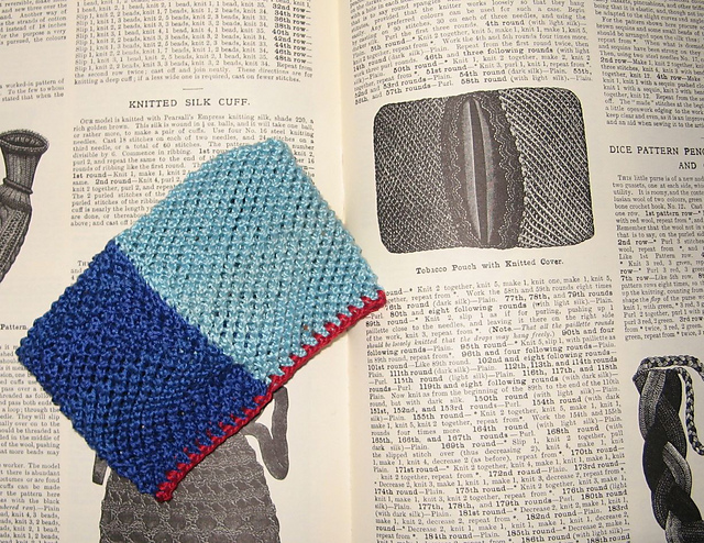 Ravelry: Tobacco Pouch with Knitted Cover pattern by Weldons