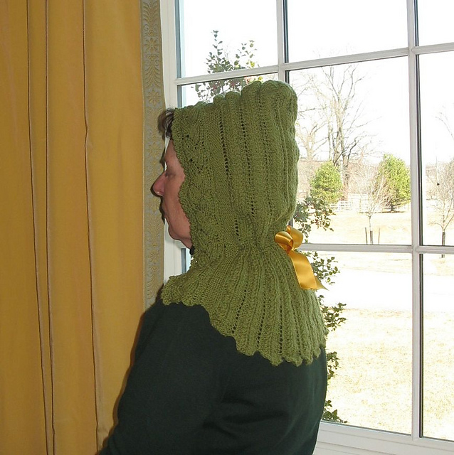 Lady's Knitted Hood