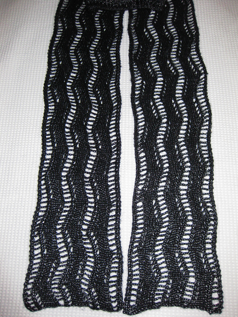 Zigzag Lace Scarf