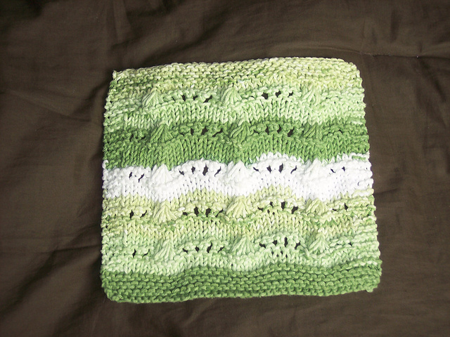 Alvretta, A "Company" Dishcloth