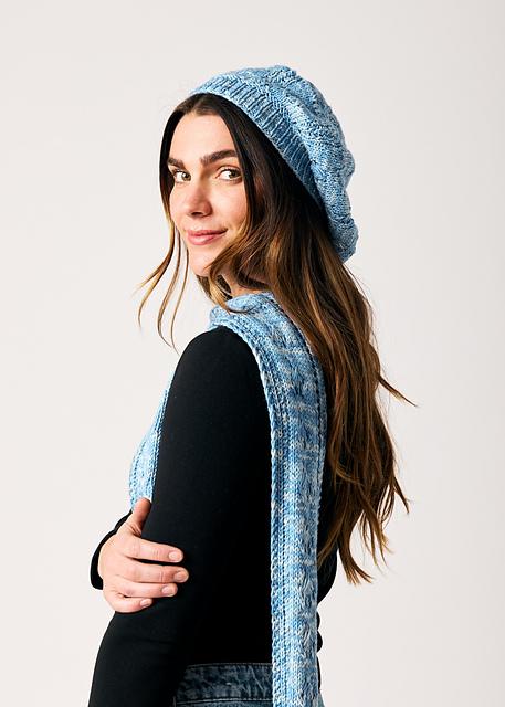 Saltwater Cure Beret & Scarf