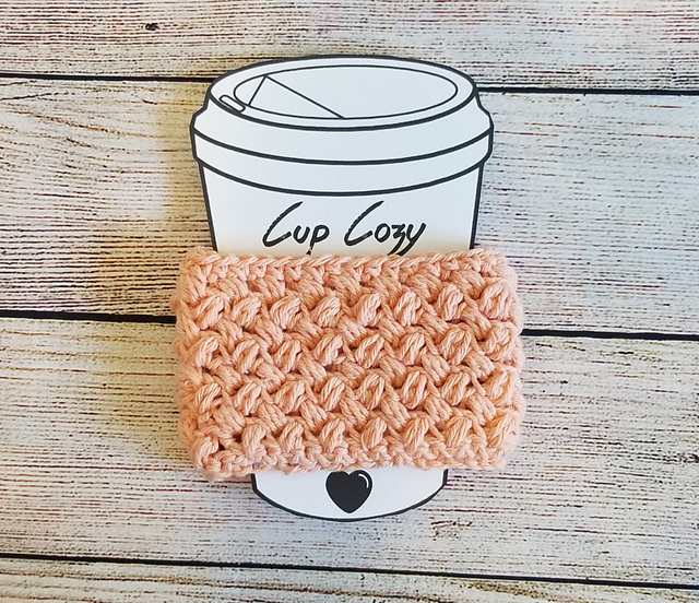 mini bean cup cozy