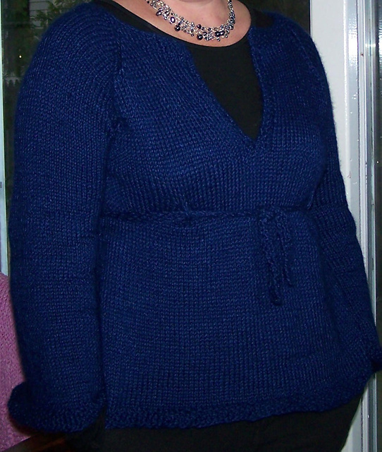 Blue Bell Silk Sweater