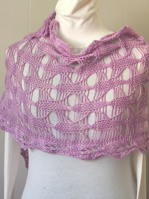 Cone Flower Scarf