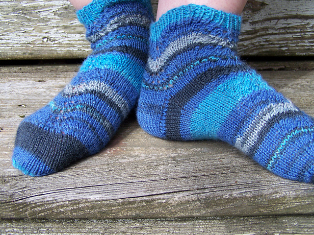 Fancy 2 Needle Socks