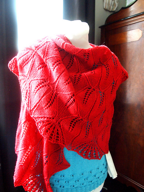 Peony Shawl