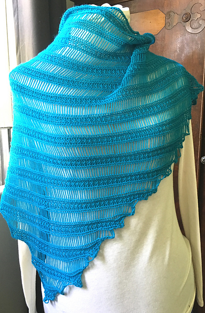 Faux Lace Shawl