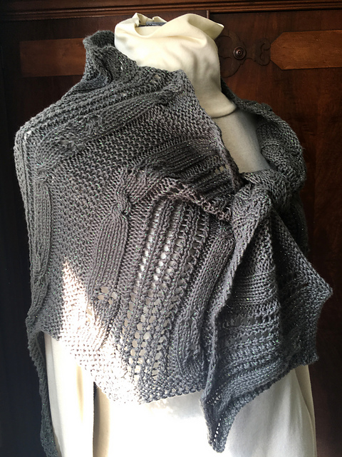 Dragon Wing Shawl