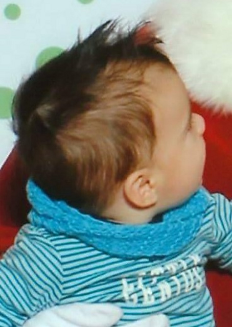 Hipster Scarf Drool Bib