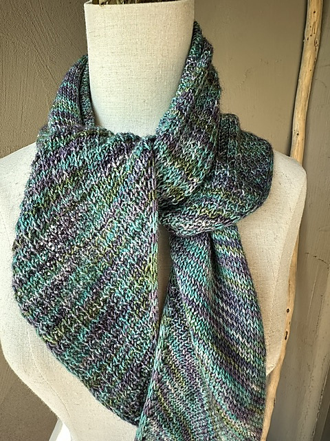 Tundra Lights Mini Shawl
