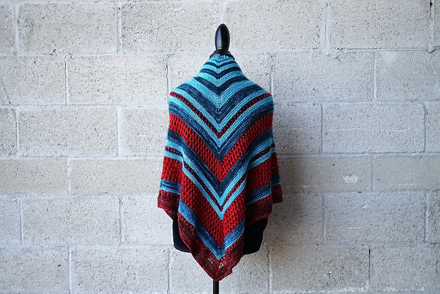 Fire & Ice Shawl