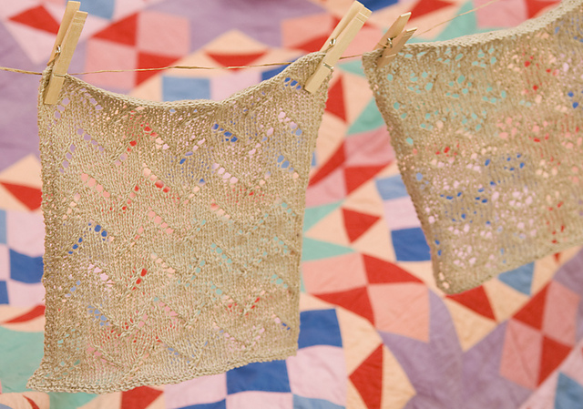 Lacey Linen Washcloths