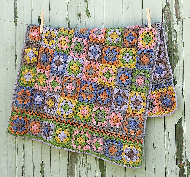 Sweet Squares Baby Blanket