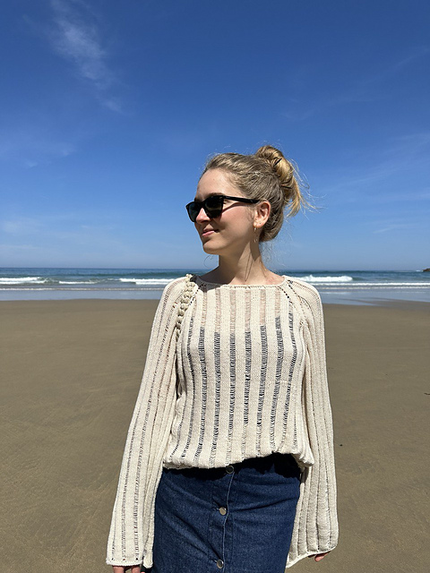Ravelry: #knitdiet_nettop pattern by Maria Kochugura