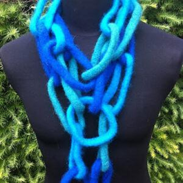 Felted scarf