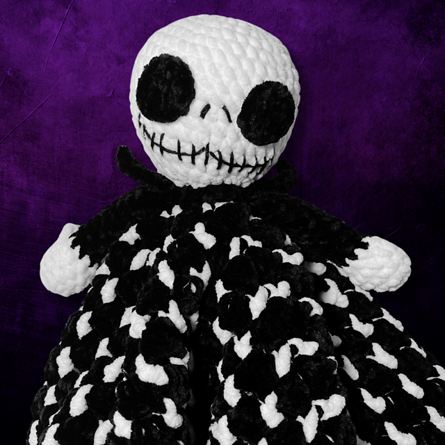 Skeleton King Lovey Blanket