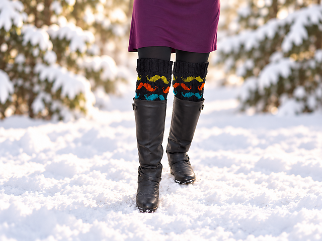Mustache - The Boot Cuffs