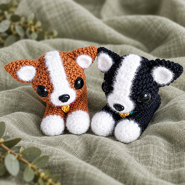 Corgi Puppy Amigurumi