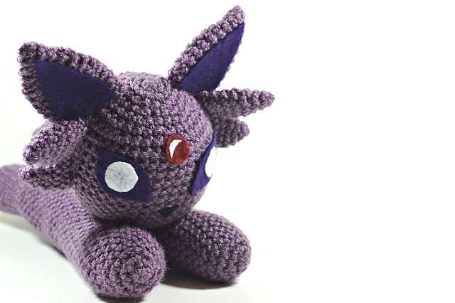 "Espeon" Flat Cat Pokemon Amigurumi
