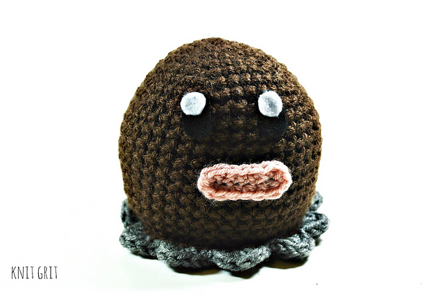 Diglett Pokemon Go Amigurumi