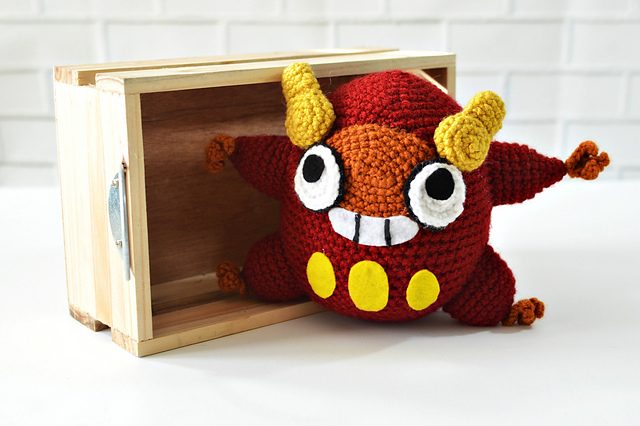 Pokémon Darumaka Amigurumi