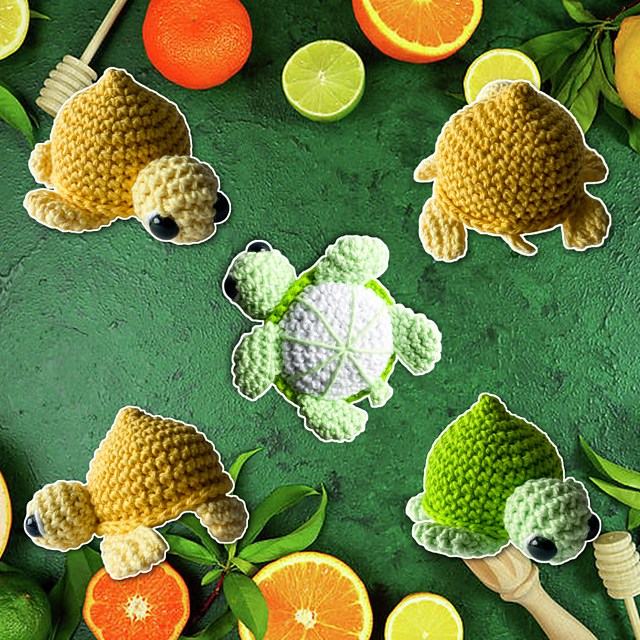 Fruit Turtle Series | Lemon Lime