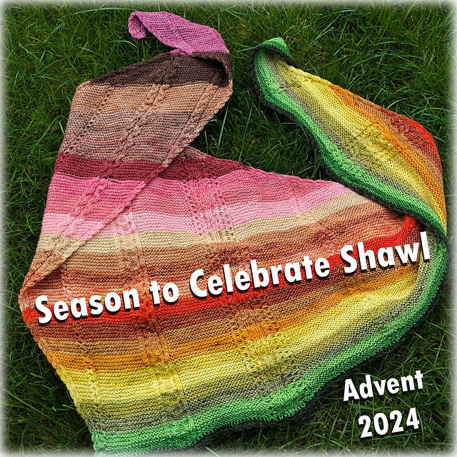 Season to Celebrate Shawl