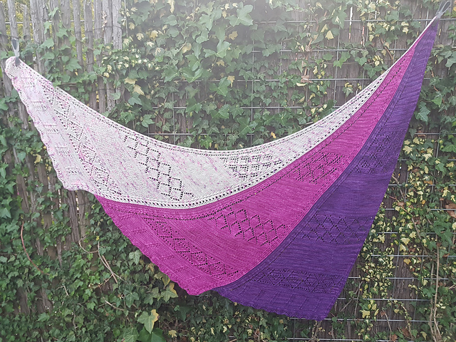 Quiet Tides Selene Shawl