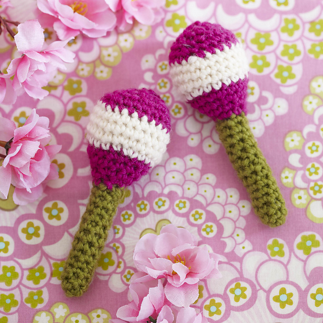 Crochet Maraca Rattle