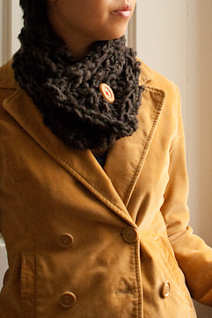 Center Cable Scarf