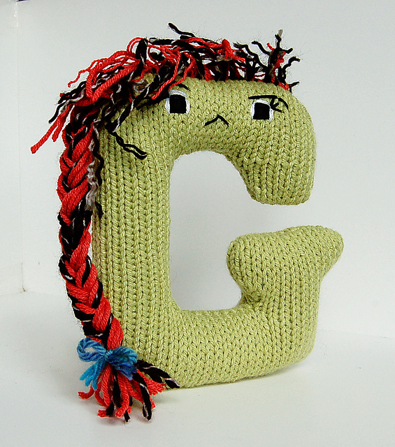 ユーザー Galbe mignon alphabet collection Ravelry: Letter G - Alphabet Plush Toy - Gwendolyn pattern by Dani