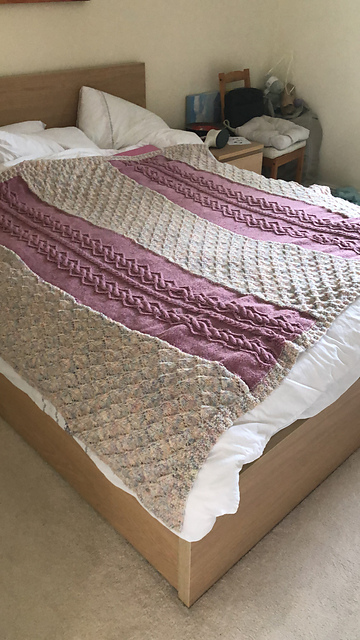 Puffy Quilt Afghan