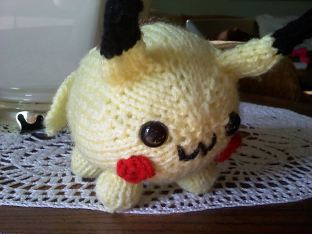 Pokemon Kawaii Pikachu Amigurumi