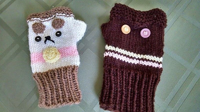 Kitten Mittens
