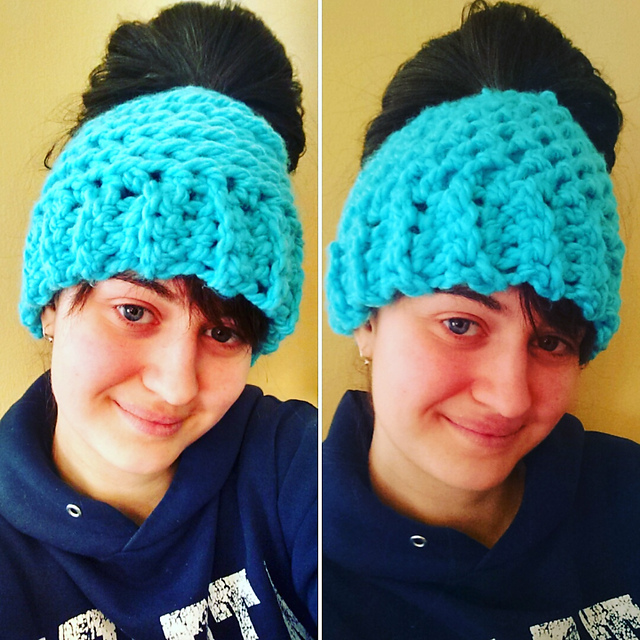 Chunky Monkey Messy Bun Hat