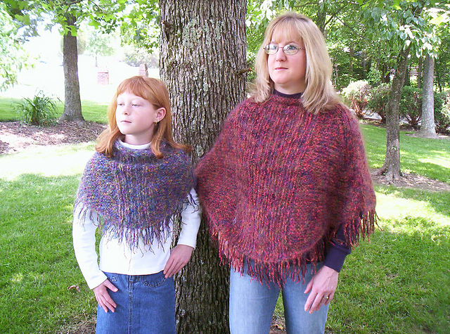 Mom & Daughter Ponchette
