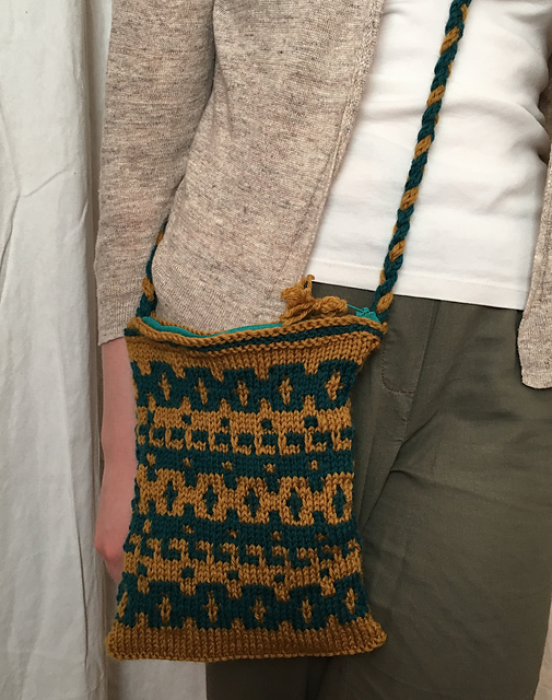 Burgeon; a Mosaic Bag