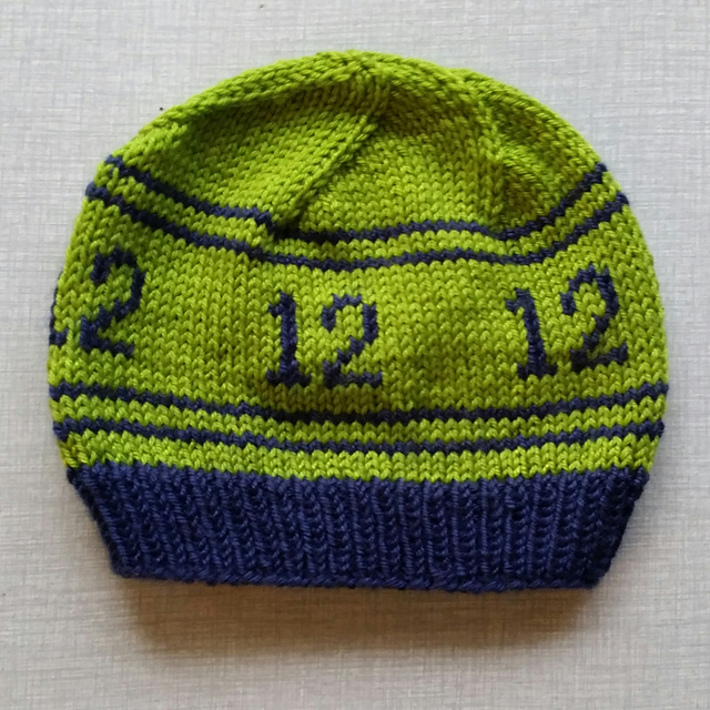 Seahawks 12 Beanie