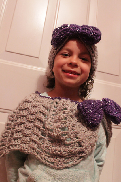 Cozy Chic Shawl and Headband