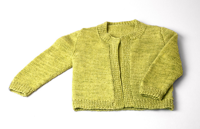 Alpha B Basic Baby Cardigan
