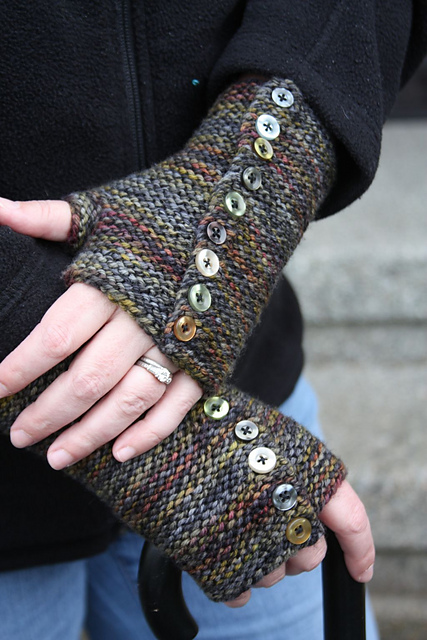 Axis Fingerless Mitts
