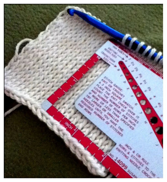 Tunisian Knit Stitch Washcloth