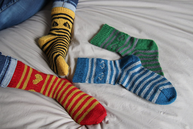 Hogwarts style socks