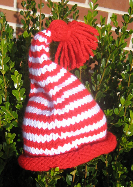 Top-Down No Math Elf Hat