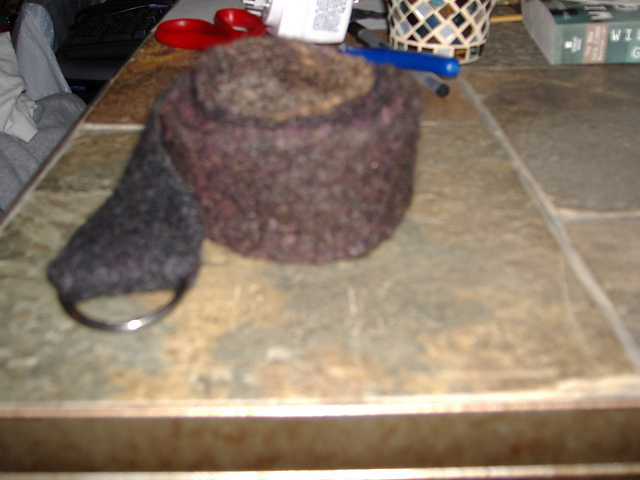 Felted Military Belt