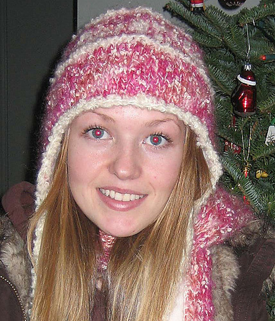 Bubblegum Earflap Hat