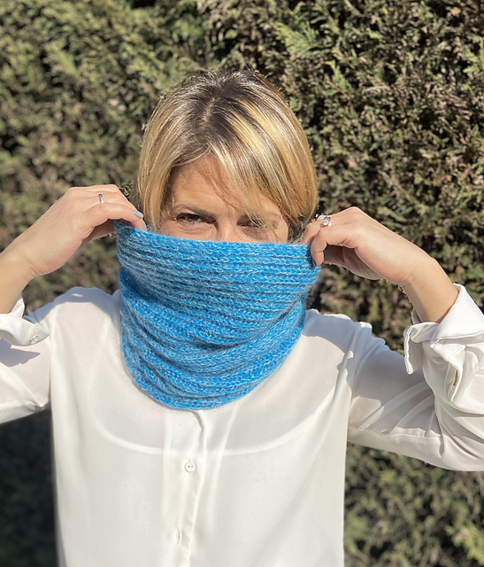Sky Infinity Scarf