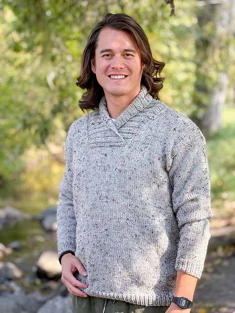 Ravelry: His Cabin Sweater pattern by Knitatude / Chantal Miyagishima