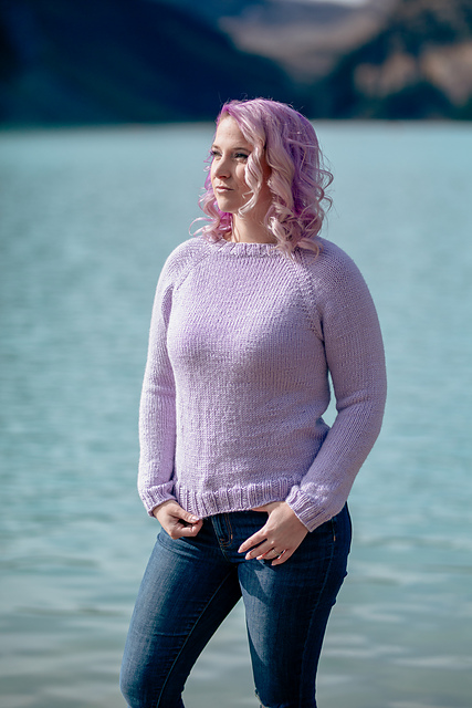 Simple Stockinette Raglan